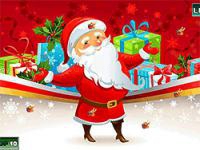 Santa claus hidden gifts
