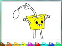 Ba da bean coloring book