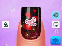 Valentine nail salon