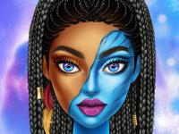 Jeu mobile Blue girls makeup