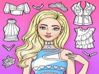 Jeu mobile Girl coloring dress up games