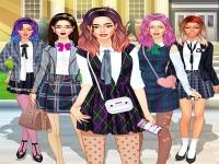 Jeu mobile College girls team makeover