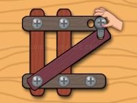 Jeu mobile Wood nuts master: screw puzzle