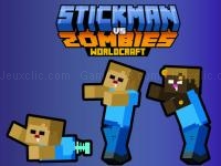 Jeu mobile Stickman vs zombies worldcraft