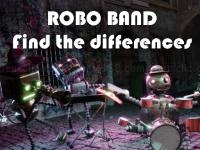 Jeu mobile Robot band - find the differences