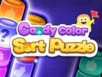 Jeu mobile Candy color sort puzzle