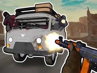 Jeu mobile Road chase. shooter realistic guns