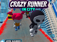 Jeu mobile Crazy runner in city