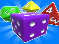 Jeu mobile Idle dice 3d: incremental game