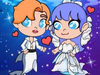 Jeu mobile Mermaid wedding world