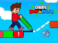 Jeu mobile Obby draw to escape