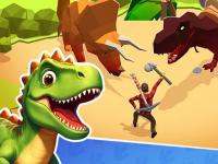 Jeu mobile Dino survival: 3d simulator