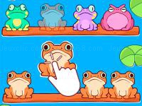 Jeu mobile Sorting frogs