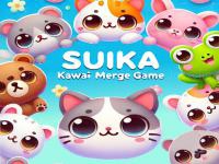 Jeu mobile Suika kawaii cat merge game