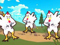 Jeu mobile Chicken shooter io