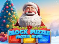 Jeu mobile Block puzzle - frozen jewel