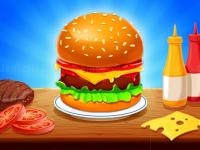 Jeu mobile Burger cafe - cooking games for kids