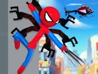 Jeu mobile Spiderlox theme park battle