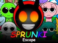 Jeu mobile Sprunki 3d escape