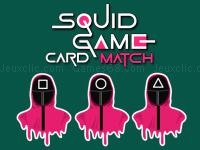 Squid game memory card match