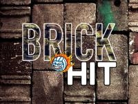 Brick hit