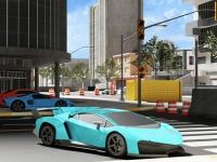 Extreme car driving parking