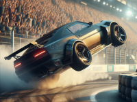 Extreme stunt car