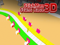 Stickman stunt race 3d