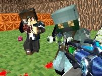 Blocky gun paintball
