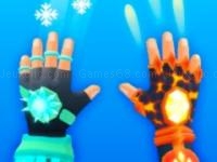 Ice and fire twins - fighting game