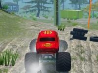 Offroad racing monster truck