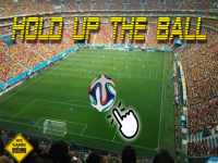 Hold up the ball