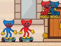 Red and blue hugli wugli