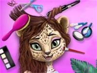 Jungle animal summer makeover game