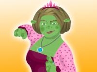 Princess fiona dressup