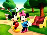 Mickeys club house jigsaw