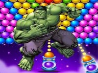 Play hulk bubble shooter games