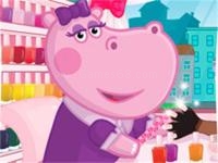 Hippo manicure salon game