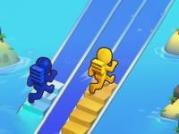 Bridge ladder race stair game