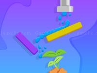 Sprinkle plants puzzle game