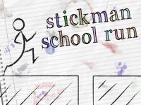 Stickman school run