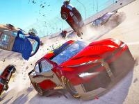 Demolition derby car destruction drive game