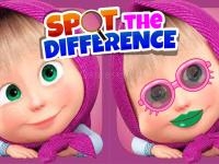 Find differences - masha and bear