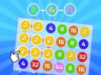 2-4-8 : link identical numbers