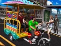 Tuktuk chingchi rickshaw 3d