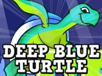 Deep blue turtle