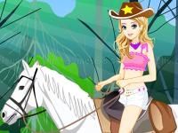 Horse rider girl