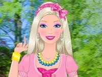 Barbie garden girl