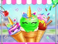 Unicorn ice cream corn maker