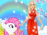 Barbie and pony dressup